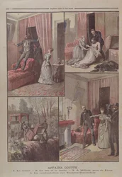 Gouffe-mysteriet, illustrationer fra "Le Petit Journal", 20. december 1890