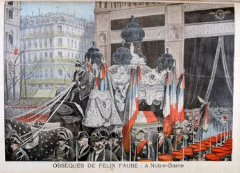 Præsident Félix Faures begravelse den 23. februar 1899