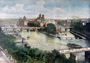 Udsigt over Paris, 1892
