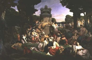 Hyldest til naturen, 1850