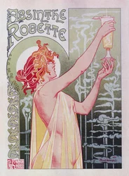 Absinthe Robette plakat, 1896