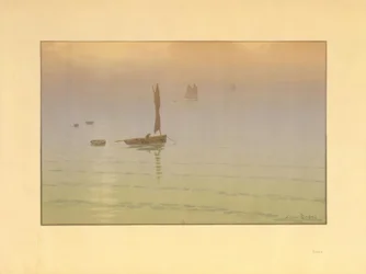 tåge på havet