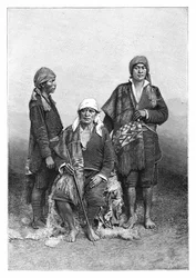 Indianere fra Tecpan, Guatemala, c1890.