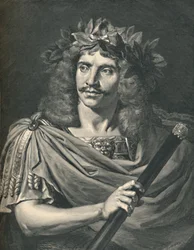 Molière som Julius Cæsar i Pompées tragedie, 1886