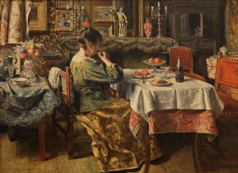 The Meal (olie på lærred)