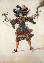 Ballet kostume af raseri