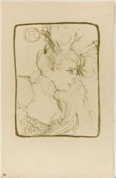 Buste af Mademoiselle Marcelle Lender