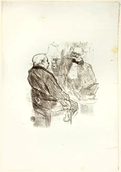 Georges Clemenceau og optomotisten, Mayer, fra Au Pied du Sinaï