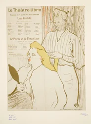 Frisør, program for Théâtre Libre