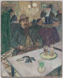 Monsieur Boileau i caféen