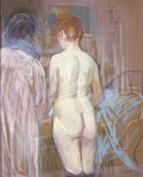 Prostituerede, ca. 1893-1895 (pastel på smergelplade)