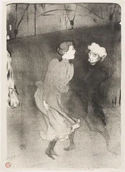 Prøver på Folies-Bergère, Emilenne D