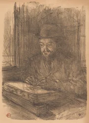 »Den dygtige kobberstikker Adolphe Albert« (Le bon graveur – Adolphe Albert)