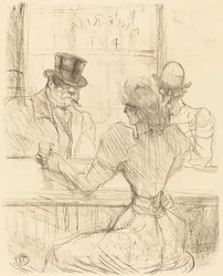 På Picton Bar, rue Scribe (Au bar Picton, rue Scribe)