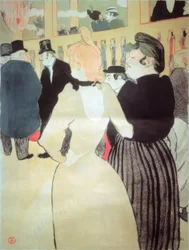 Ved Moulin Rouge: La Goulue og hendes søster