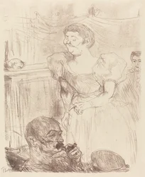 Di Ti Fellow - Englændere ved Cafe-Concert Di Ti Fellow - Anglaise au Café-Concert, 1898.