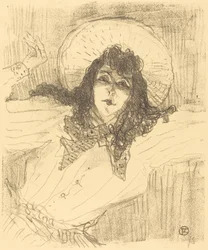 Eva Lavalliere, 1896.