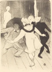 Folies-Bergere: The Censor of M. Prudhomme Folies-Bergere: Les pudeurs de..., 1893.