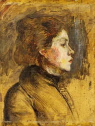 Hoved af en kvinde, 1899