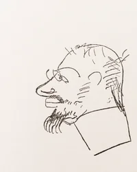 Henri Toulouse-Lautrec. Selvportræt.