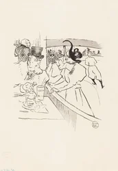 I Skating Professional Beauty, 1895.