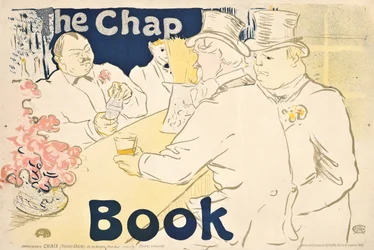 Irish and American Bar, Rue Royale- plakat for "The Chap Book", 1895