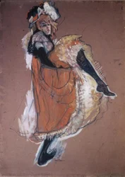 Jane Avril danser