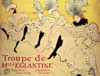 The Trupe of Mademoiselle Eglantine, 1895., 1895.
