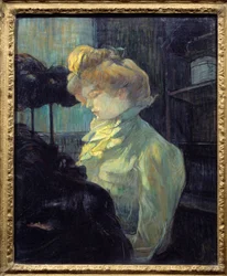 Mølleren Maleri af Henri de Toulouse Lautrec (1864-1901) 1900 Søn. 0,61x0,49 m Albi, Toulouse Lautrec museum