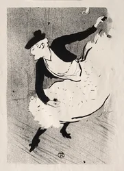 Café-koncerten: Edmée Lescot, 1893.
