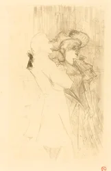Lender og Auguez i La chanson de fortunio Lender og Auguez i La chanson..., 1895.