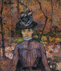 Portræt af Suzanne Valadon 1865-1938