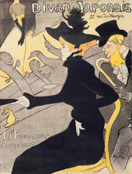Reklameplakat for «Le Divan Japonais», 1892