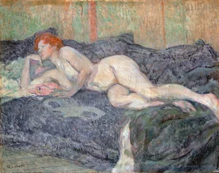 Liggende nøgen, 1897