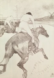 The Jockey, 1899 (farvelitografi)