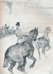Trick-rider kørende tandem, c1899 1934