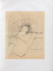 Yvette Guilbert-engelsk serie: In the Glue, 1898.