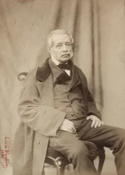Mist, fotografi af Henri de la Blanchere (1821-1880), 39 boulevard des Capucines Paris i 1839 (s/h foto)