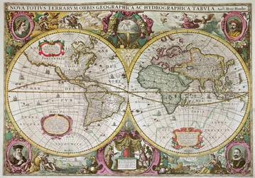 Et nyt land- og vandkort over hele Jorden, 1630