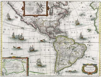 Kort over Amerika, 1631
