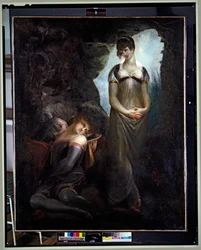 Den unge Milton, ca. 1796-99 (olie på lærred)