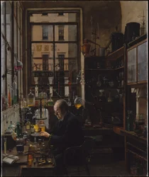 Henry Alexander i laboratoriet
