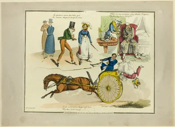 Plade fra illustrationer til populære sange