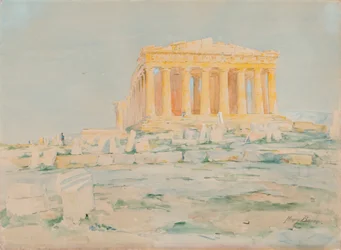 Parthenon, Vestfacaden, n.d.