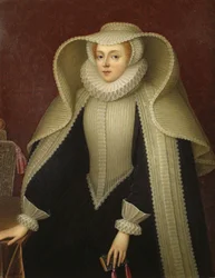 Elizabeth, Lady Hoby, født Elizabeth Cooke 1528-1609, slutningen af det 18. århundrede.