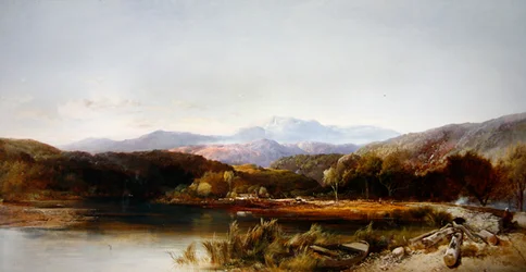 I North Wales (olie på lærred)