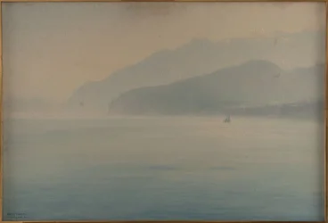 Sorrentos kyst, blå og sølv