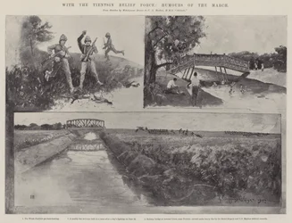 Med Tientsin Relief Force, Humor of the March