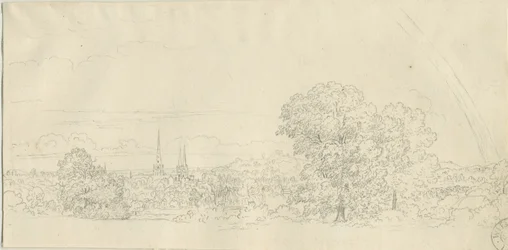 Lichfield - Fjernsyn: pentegning, nd [1788-1855] (tegning)