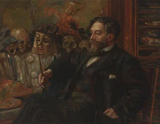 Portræt af James Ensor